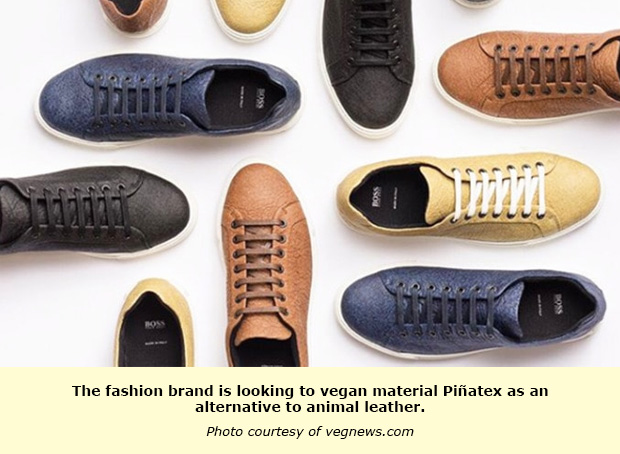 GERMANY: Hugo Boss debuts pineapple leather vegan sneakers – TFNet –  International Tropical Fruits Network